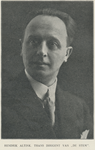 716392 Portret van Hendrik Altink (1888-1966) van het jubilerende “De Stem”, Arbeiders-Zangkoor, Secretariaat: ...